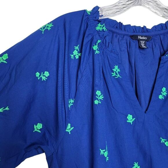 NEW Hatley Maddy Popover Dress Embroidered Flowers Size Small - Picture 4 of 12